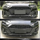 Audi A4 B9 2015–2024 Lip spoiler předního nárazníku Lip V2 (pro S-Line Sedan 2019-2024, karbon) fotografie 4