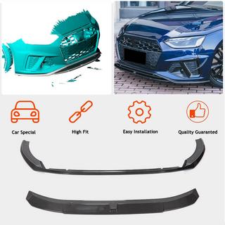 Lip spoiler předního nárazníku Lip V2 (pro S-Line Sedan 2019-2024, karbon) fotografie 2