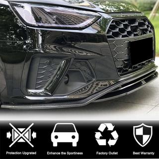 Lip spoiler předního nárazníku Lip V2 (pro S-Line Sedan 2019-2024, karbon) fotografie 3