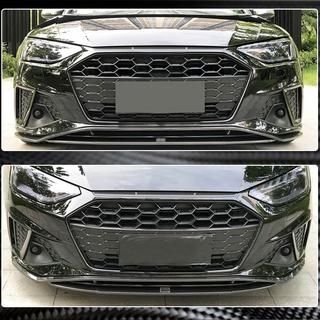 Lip spoiler předního nárazníku Lip V2 (pro S-Line Sedan 2019-2024, karbon) fotografie 4