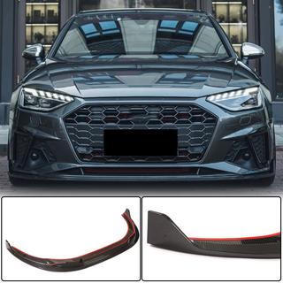 Přední lip spoiler na nárazník Lip V1 (pro S-Line Sedan 2019-2024, karbon) fotografie 1