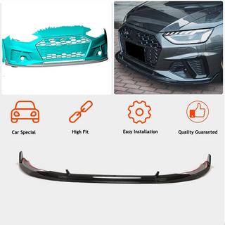 Přední lip spoiler na nárazník Lip V1 (pro S-Line Sedan 2019-2024, karbon) fotografie 2