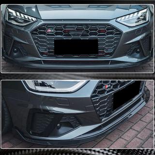 Přední lip spoiler na nárazník Lip V1 (pro S-Line Sedan 2019-2024, karbon) fotografie 4
