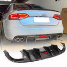 Audi A4 B8 2007–2015 Difuzor zadního nárazníku V2 (pro S4 2009-2012, karbon) fotografie 9