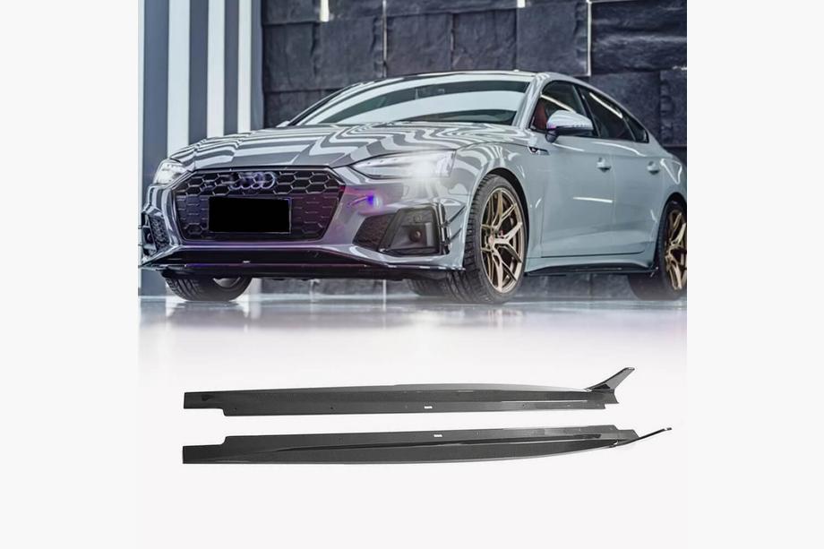 Audi A5 2016–2025 Boční prahy 2021-2025 V2 (pro Sportback, karbon) Image