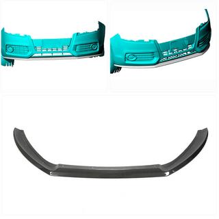 Přední lip spoiler na nárazník (pro S-Line Coupe 2007-2011, karbon) Audi A5 2007–2015 fotografie 2