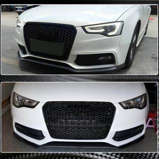 Lip spoiler předního nárazníku Lip V1 (pro S-Line 2012-2015, karbon) Audi A5 2007–2015 fotografie 3