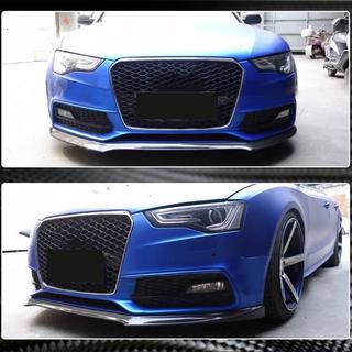 Lip spoiler předního nárazníku Lip V1 (pro S-Line 2012-2015, karbon) Audi A5 2007–2015 fotografie 4