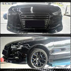 Audi A5 2007–2015 Lip spoiler na přední nárazník Lip V3 (pro S-Line 2012-2015, karbon) fotografie 4