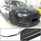 Audi A5 2007–2015 Lip spoiler na přední nárazník Lip V3 (pro S-Line 2012-2015, karbon) fotografie 1