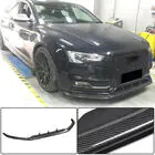 Audi A5 2007–2015 Přední lip spoiler Lip V4 (pro S-Line 2012-2015, karbon) fotografie 1