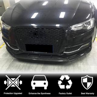 Přední lip spoiler Lip V4 (pro S-Line 2012-2015, karbon) Audi A5 2007–2015 fotografie 2