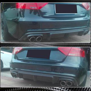 Difuzor zadního nárazníku V3 (pro S-Line 2012-2015, karbon) Audi A5 2007–2015 fotografie 3
