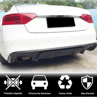 Difuzor zadního nárazníku V2 (pro S-Line 2012-2015, karbon) Audi A5 2007–2015 fotografie 2