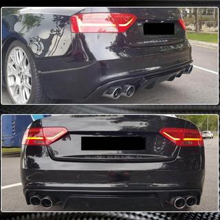 Difuzor zadního nárazníku V2 (pro S-Line 2012-2015, karbon) Audi A5 2007–2015 fotografie 4