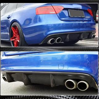 Difuzor zadního nárazníku V1 (pro S-Line 2012-2015, karbon) Audi A5 2007–2015 fotografie 4