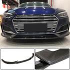 Audi A5 2016–2025 Lip spoiler předního nárazníku (pro S-Line kupé/kabriolet 2016-2020, karbon) fotografie 2