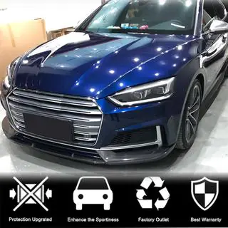 Lip spoiler předního nárazníku (pro S-Line kupé/kabriolet 2016-2020, karbon) fotografie 4
