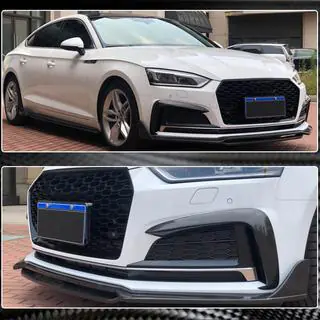 Přední lip spoiler Lip V2 (pro S-Line 2021-2025, karbon) fotografie 3