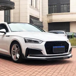 Přední lip spoiler Lip V2 (pro S-Line 2021-2025, karbon) fotografie 4