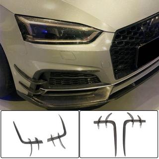 Nástavce na přední nárazník Flap V2 (pro S-Line 2016-2020, karbon) Audi A5 2016–2025 fotografie 1