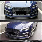 Audi A5 2016–2025 Nástavce na přední nárazník Flap V1 (pro S-Line 2016-2020, karbon) fotografie 5