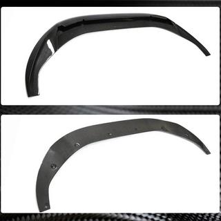 Přední lip spoiler Lip V3 (pro S-Line 2021-2025, karbon) Audi A5 2016–2025 fotografie 3