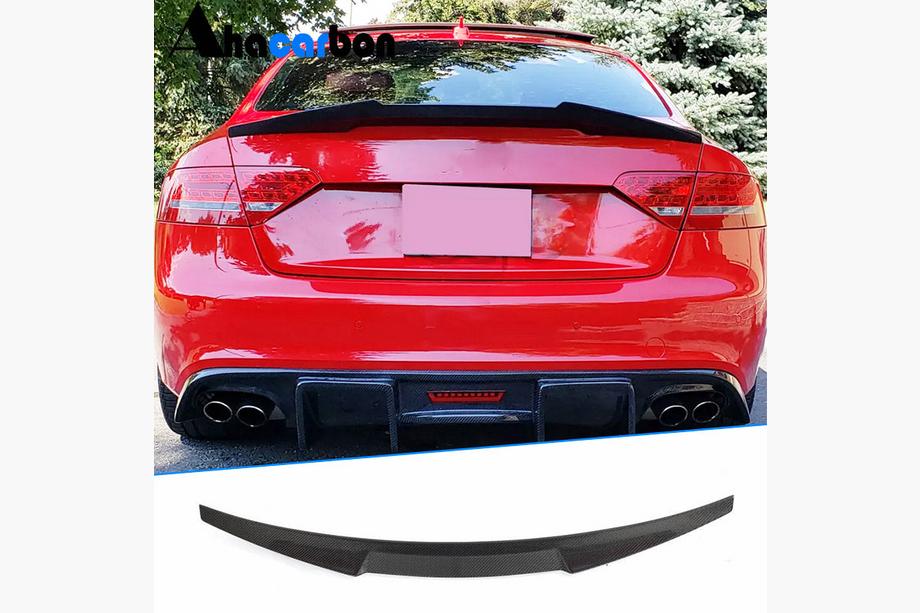 Audi A5 2007–2015 Spoiler V2 (pro Coupe, karbon) Image