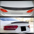 Audi A5 2007–2015 Karbonový spoiler na víko kufru V2 fotografie 6