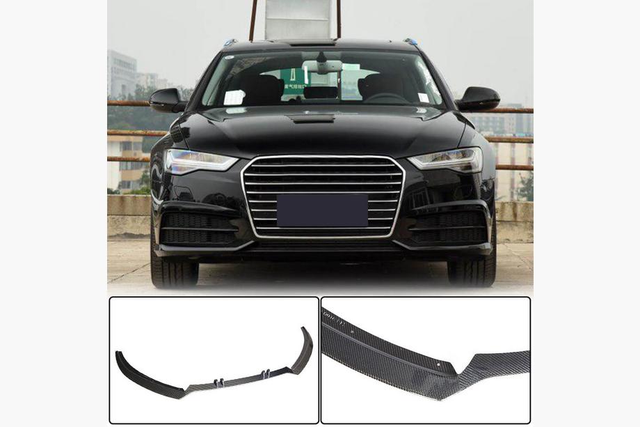 Audi A6 C7 2011–2017 Nástavec předního nárazníku Lip Carbon V2 (pro S-Line 2014-2018) Image