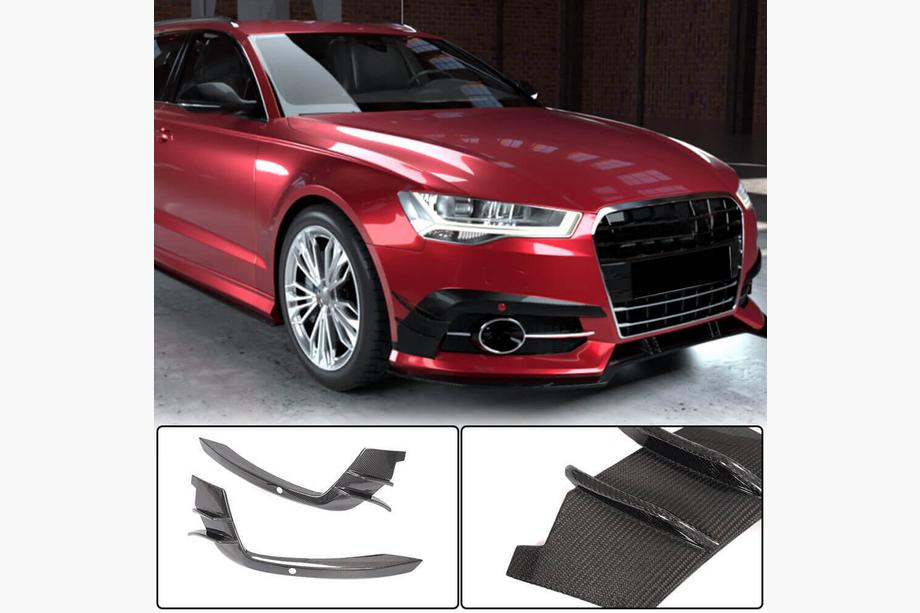 Audi A6 C7 2011–2017 Krytky mlhových světlometů Carbon (pro S-Line 2014-2018) Image