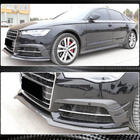 Audi A6 C7 2011–2017 Lip spoiler na přední nárazník Carbon V3 (pro S-Line 2014-2018) fotografie 3