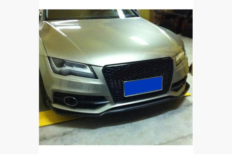 Audi A7 2010–2018 Nástavec předního nárazníku Lip V1 (pro S-Line, 2010-2014, karbon) Fotografie 3