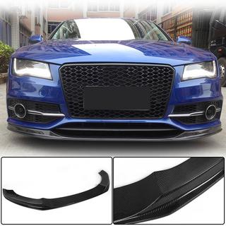 Přední lip spoiler na nárazník Lip V2 (pro S-Line 2010-2014, karbon) fotografie 1