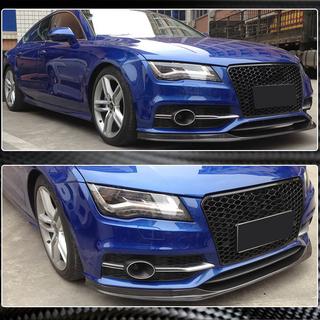 Přední lip spoiler na nárazník Lip V2 (pro S-Line 2010-2014, karbon) fotografie 3