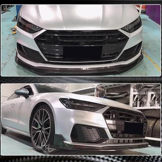 Přední lip spoiler na nárazník (pro S-Line 2018-2022, karbon) fotografie 3