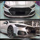 Audi A7 2018– Přední lip spoiler na nárazník (pro S-Line 2018-2022, ABS) fotografie 3