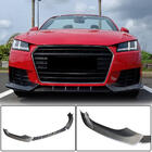 Audi TT 2014–2023 Přední nárazníkový lip spoiler Lip V2 (pro Base, 2014-2019, karbon) fotografie 1