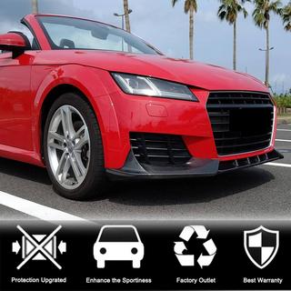 Přední nárazníkový lip spoiler Lip V2 (pro Base, 2014-2019, karbon) Audi TT 2014–2023 fotografie 3