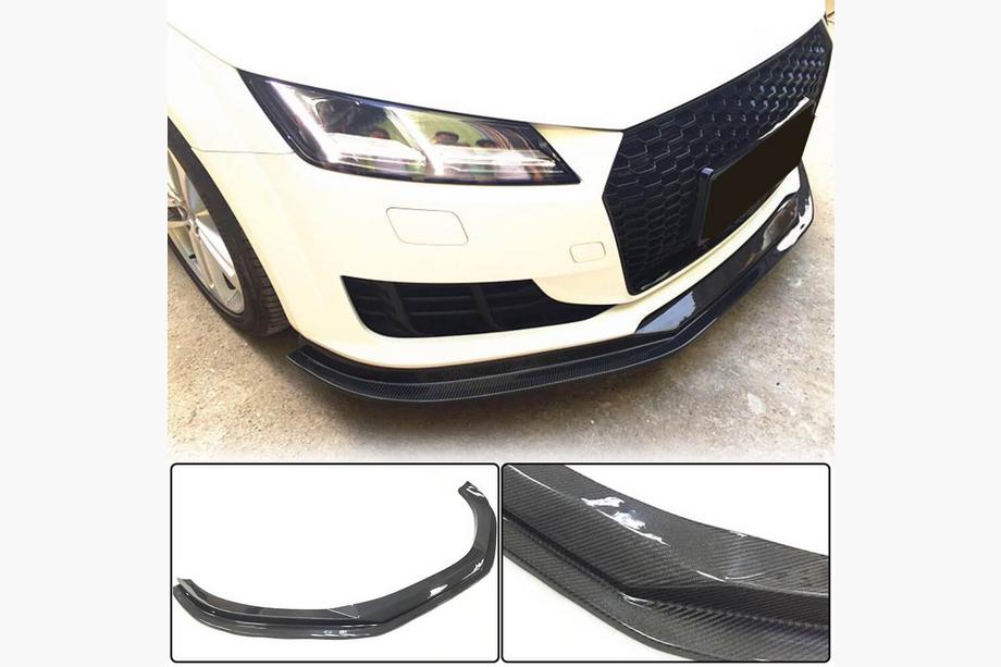 Audi TT 2014–2023 Lip spoiler předního nárazníku Lip V1 (pro Base, 2014-2019, karbon) Image