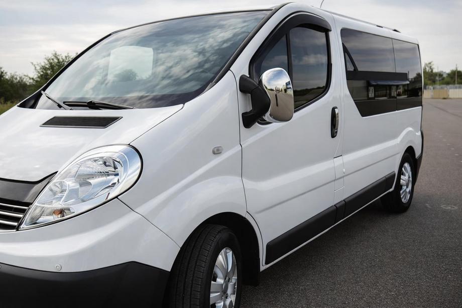 Renault Trafic 2001–2015 Chromové kryty zpětných zrcátek (2 ks) Chromovaný plast Image