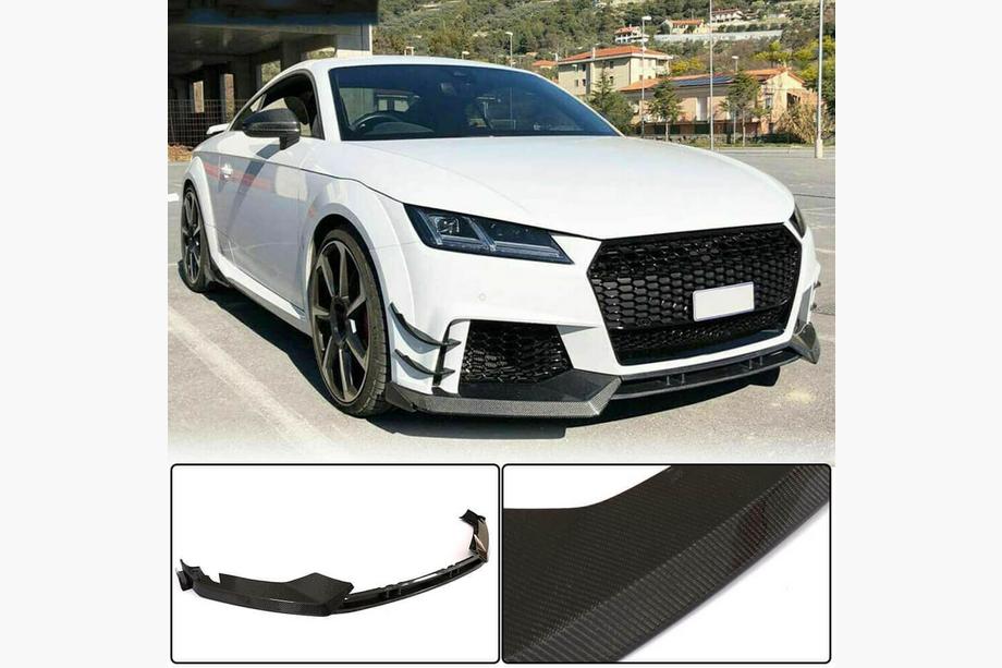 Audi TT 2014–2023 Lip spoiler na přední nárazník (pro RS, 2016-2019, karbon) Image