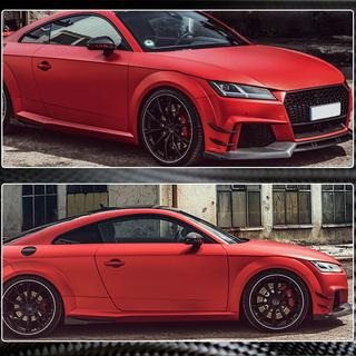 Boční nástavce předního nárazníku (pro RS, 2016-2019, karbon) Audi TT 2014–2023 fotografie 4