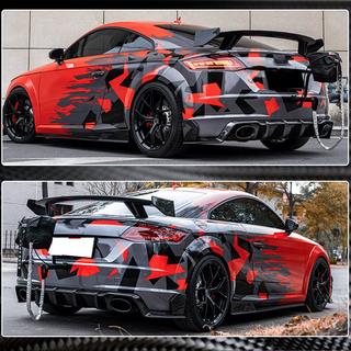 Karbonové nástavce zadního nárazníku Flap (pro S-line/TTS/TTRS, 2014-2019) Audi TT 2014–2023 fotografie 4