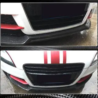Lip spoiler předního nárazníku V2 (karbon) fotografie 3