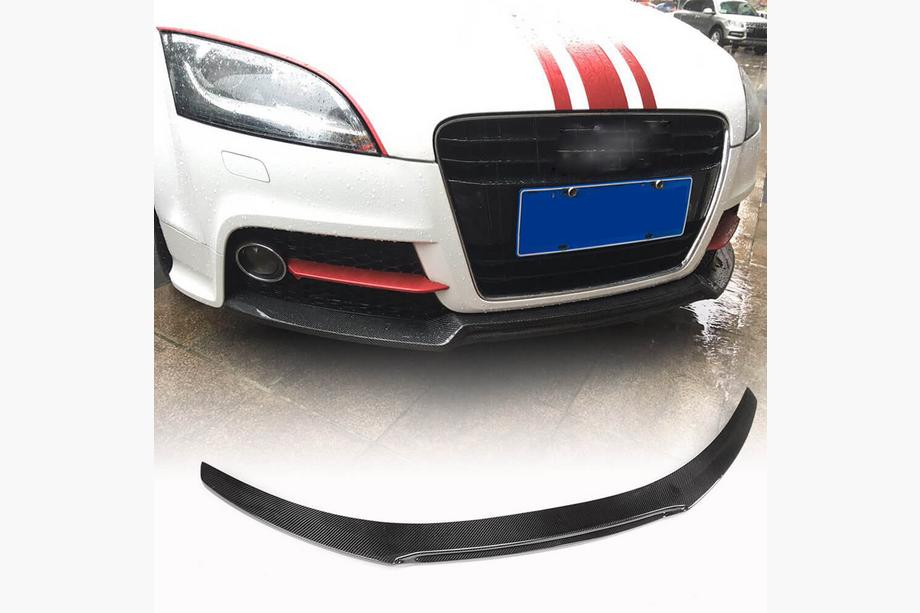 Audi TT 2006–2014 Lip spoiler předního nárazníku V2 (karbon) Image