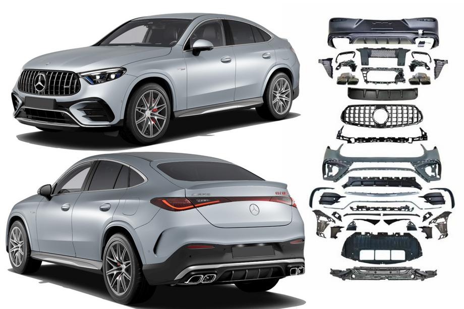 Mercedes GLC kupé C254 2022– Kompletní sada bodykitu AMG GLC63 (pro AMG-Line) Image