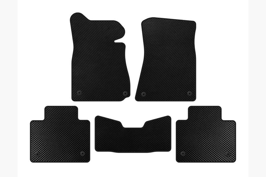 Lexus GS 2011–2020 EVA autokoberce do interiéru (2011-2015, sedan, bez pohonu 4x4, černé) Image