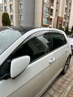 Volkswagen Golf 6 2008–2014 Ofuky oken s chromovanou lištou HB (4 ks, Sunplex Steinless) fotografie 2