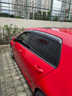 Volkswagen Golf 6 2008–2014 Ofuky oken s chromovanou lištou HB (4 ks, Sunplex Steinless) fotografie 1
